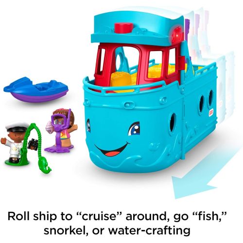  Fisher-Price Little People Travel Together Friend Ship, Multicolor