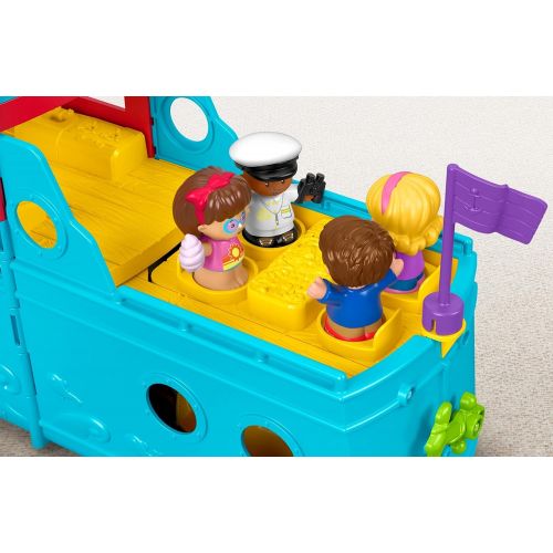  Fisher-Price Little People Travel Together Friend Ship, Multicolor