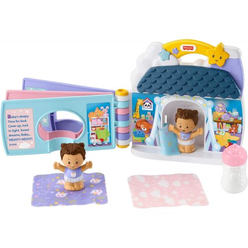  Fisher-Price Little People Babys Day Storybook Set