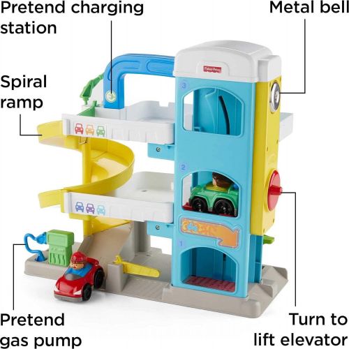  Fisher-Price Little People the Helpful Neighbors Garage