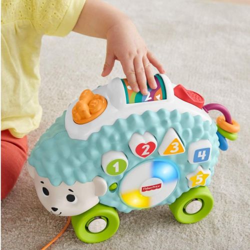  Thomas & Friends Fisher-Price Linkimals Happy Shapes Hedgehog - Interactive Educational Toy with Music and Lights for Baby Ages 9 Months & Up, Multi Color