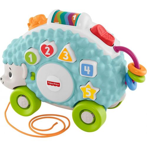  Thomas & Friends Fisher-Price Linkimals Happy Shapes Hedgehog - Interactive Educational Toy with Music and Lights for Baby Ages 9 Months & Up, Multi Color