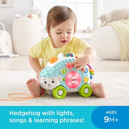  Thomas & Friends Fisher-Price Linkimals Happy Shapes Hedgehog - Interactive Educational Toy with Music and Lights for Baby Ages 9 Months & Up, Multi Color