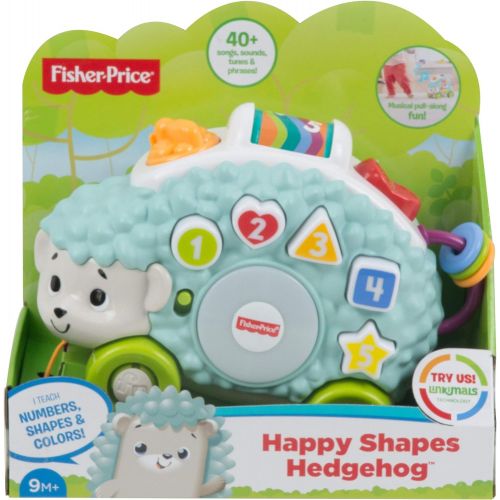  Thomas & Friends Fisher-Price Linkimals Happy Shapes Hedgehog - Interactive Educational Toy with Music and Lights for Baby Ages 9 Months & Up, Multi Color