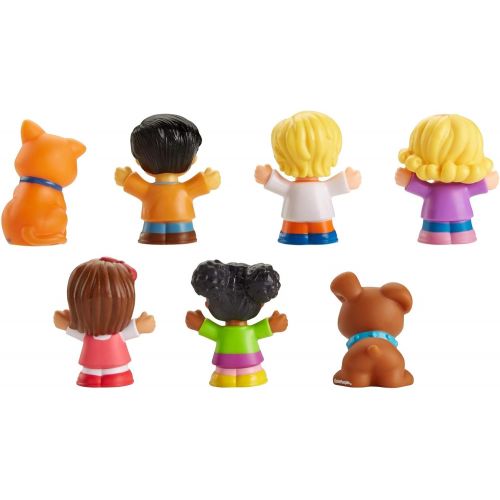  Fisher-Price Little People Friends & Pets Figure Pack