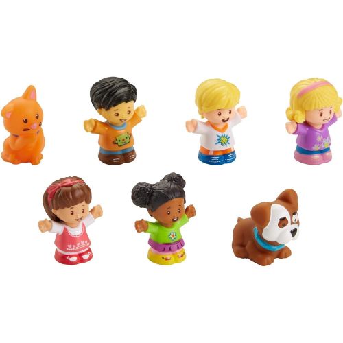  Fisher-Price Little People Friends & Pets Figure Pack