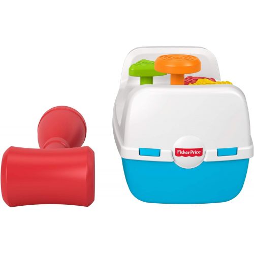  Fisher-Price Tap & Turn Bench, Double-Sided Infant & Toddler Toy