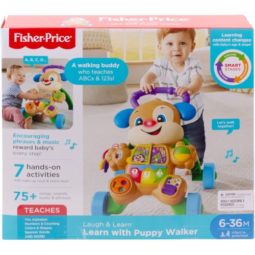  Fisher-Price Laugh & Learn Smart Stages Learn with Puppy Walker