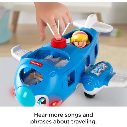  Fisher-Price Little People Travel Together Airplane Vehicle