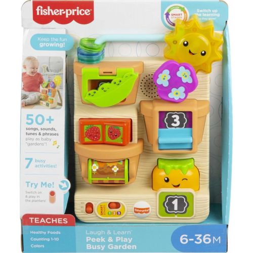  Fisher-Price Laugh & Learn Peek & Play Busy Garden