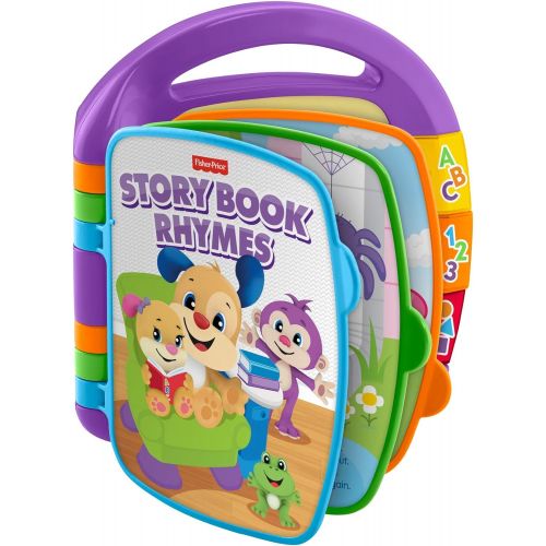  Fisher-Price Laugh & Learn Storybook Rhymes Book [Colors May Vary]