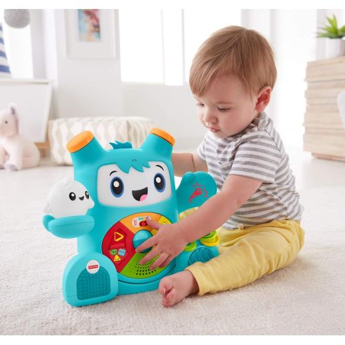  Fisher-Price Dance & Groove Rockit, Interactive Musical Infant Toy [Amazon Exclusive], Multicolor (FNV41)