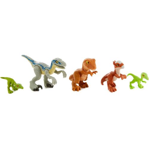  Fisher-Price IMAGINEXT Jurassic World Dinosaur Hauler Gift Set