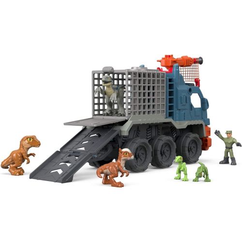  Fisher-Price IMAGINEXT Jurassic World Dinosaur Hauler Gift Set