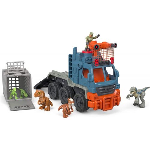  Fisher-Price IMAGINEXT Jurassic World Dinosaur Hauler Gift Set