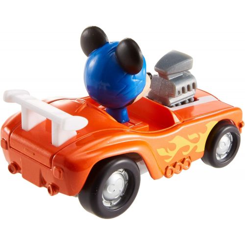  Fisher Price Disney Mickey & The Roadster Racers, Mickeys Flaming Coupe