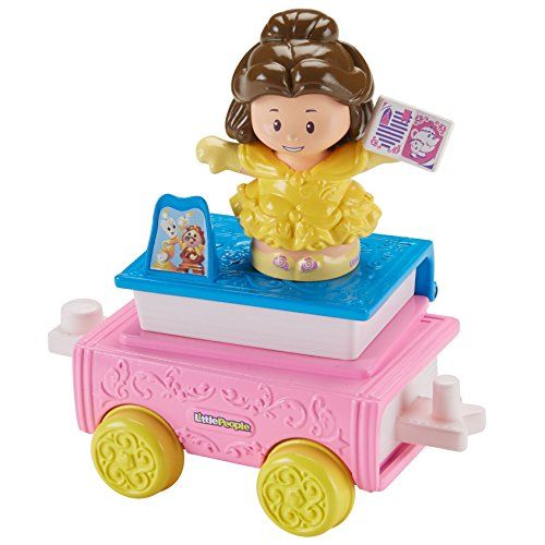  Fisher Price Little People Disney Princess, Parade Belle & Chips Float