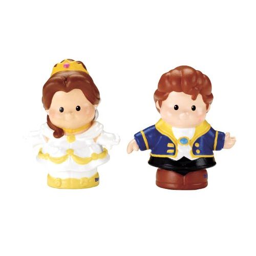  Fisher Price Little People Disney 2 Pack: Belle and Prince Adam Exclusive