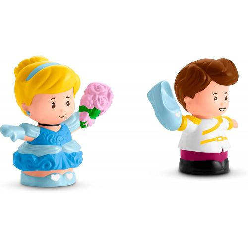  Fisher Price Little People Disney Princess, Cinderella & Prince Charmings