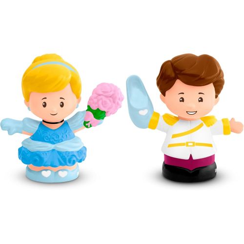  Fisher Price Little People Disney Princess, Cinderella & Prince Charmings