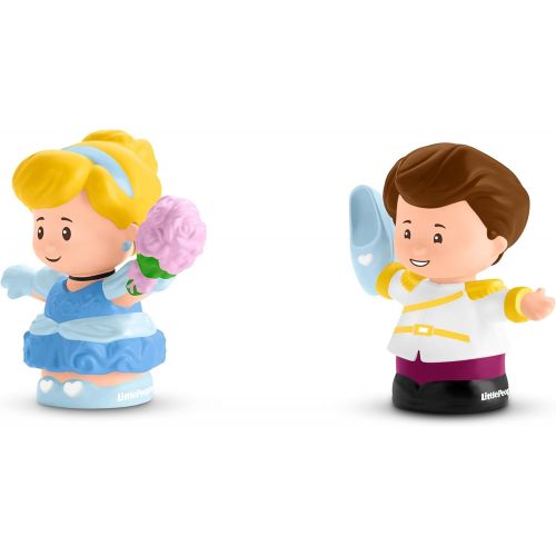  Fisher Price Little People Disney Princess, Cinderella & Prince Charmings