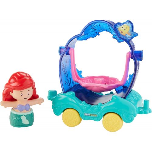  Fisher Price Little People Disney Princess, Parade Ariel & Flounders Float