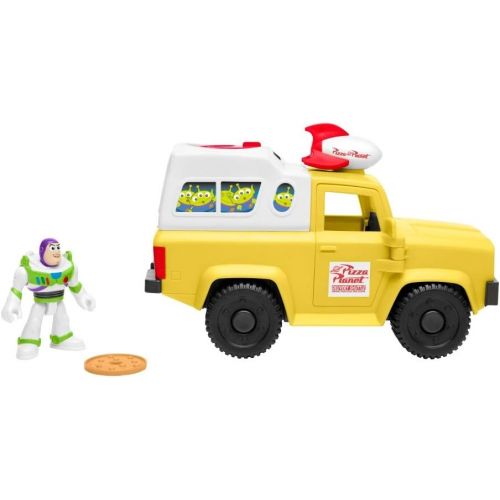  Fisher Price Imaginext Disney Toy Story Pizza Planet Truck & Buzz Lightyear Figure Set [Amazon Exclusive]