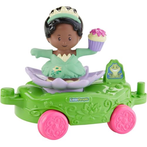  Fisher Price Little People Disney Princess Parade Tiana & Prince Naveens Float