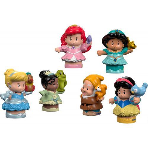  Fisher Price Little People Disney Princess Gift Set (6 Pack) [Amazon Exclusive]
