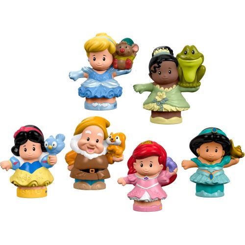  Fisher Price Little People Disney Princess Gift Set (6 Pack) [Amazon Exclusive]