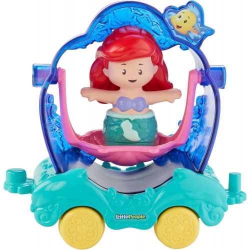  Fisher Price Little People Disney Princess, Parade Floats (Ariel & Flounders Float)