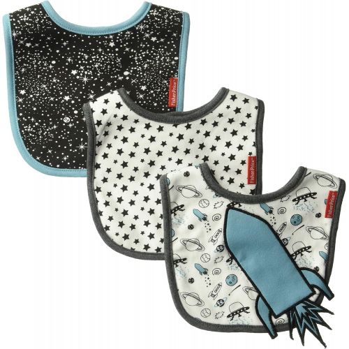  Fisher-Price Baby 3 Pack Bib Set