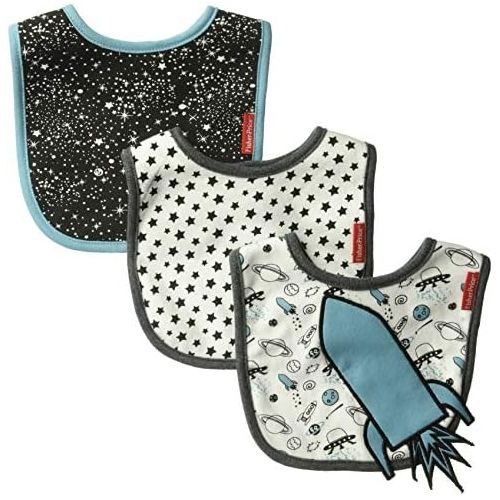  Fisher-Price Baby 3 Pack Bib Set