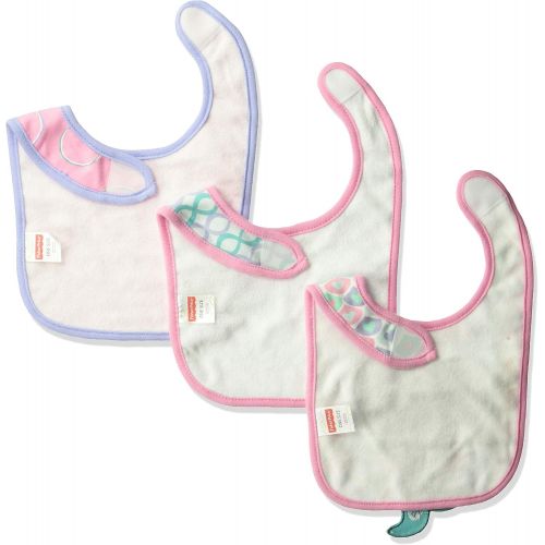  Fisher-Price Baby 3 Pack Bib Set