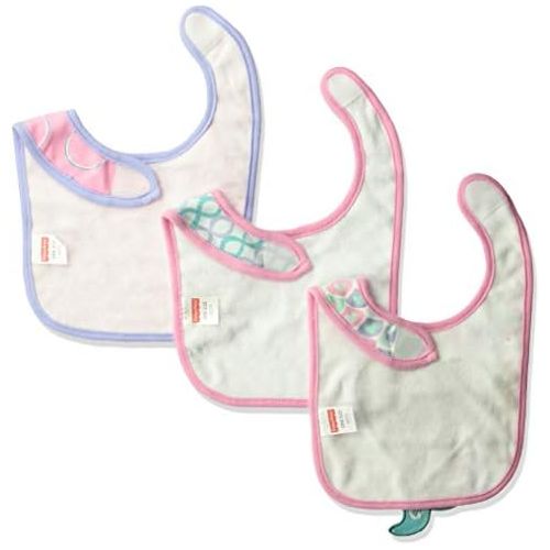  Fisher-Price Baby 3 Pack Bib Set