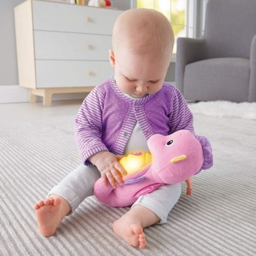  Fisher-Price Soothe & Glow Seahorse, Pink