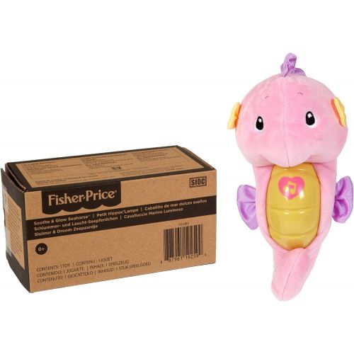  Fisher-Price Soothe & Glow Seahorse, Pink