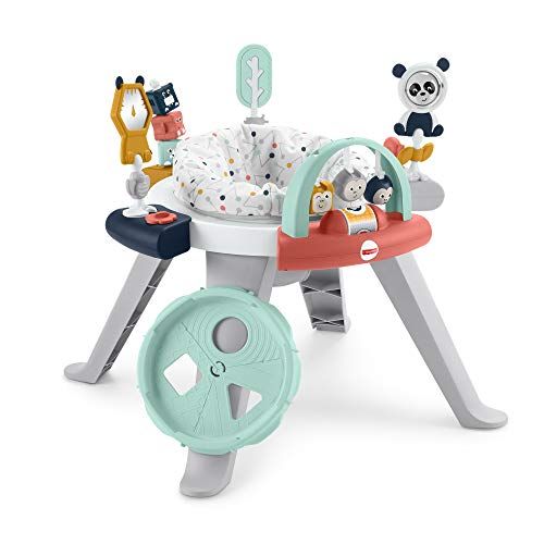  Fisher-Price 3-in-1 Spin and Sort Activity Center - Happy Dots, Infant to Toddler Toy