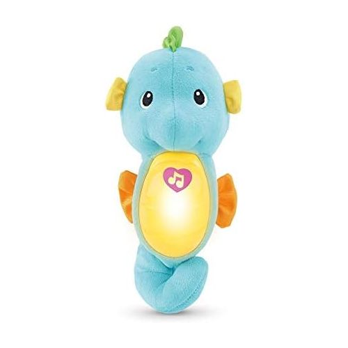  Fisher-Price Soothe & Glow Seahorse, Blue, Standard Packaging