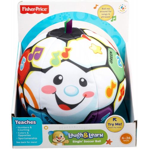  Fisher-Price Laugh & Learn Singin Soccer Ball