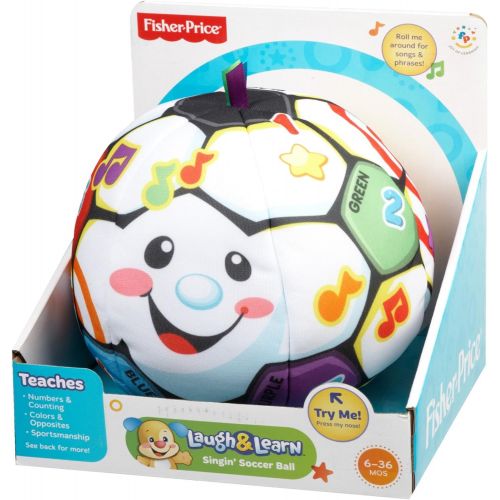  Fisher-Price Laugh & Learn Singin Soccer Ball