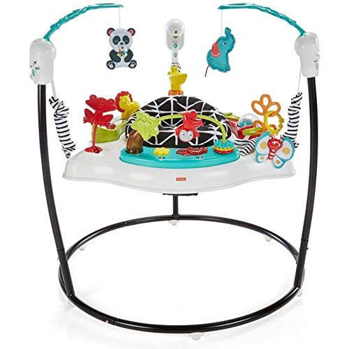  Visit the Fisher-Price Store Fisher-Price Animal Wonders Jumperoo, White