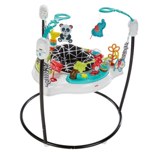  Visit the Fisher-Price Store Fisher-Price Animal Wonders Jumperoo, White