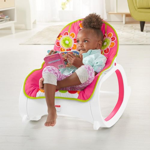  Visit the Fisher-Price Store Fisher-Price Infant-to-Toddler Rocker - Floral Confetti