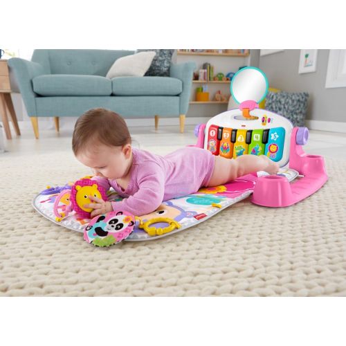  Fisher-Price Deluxe Kick & Play Piano Gym & Maracas