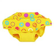 Visit the Fisher-Price Store Replacement Part for Fisher-Price Jumperoo - Fisher-Price First Steps Jumperoo Baby Bouncing Seat BFB21 ~ Seat Pad ~ Yellow with Colorful Polka Dots