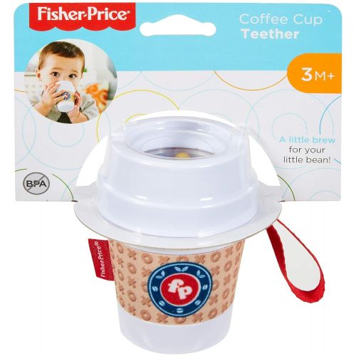  Visit the Fisher-Price Store Fisher-Price Coffee Cup Teether