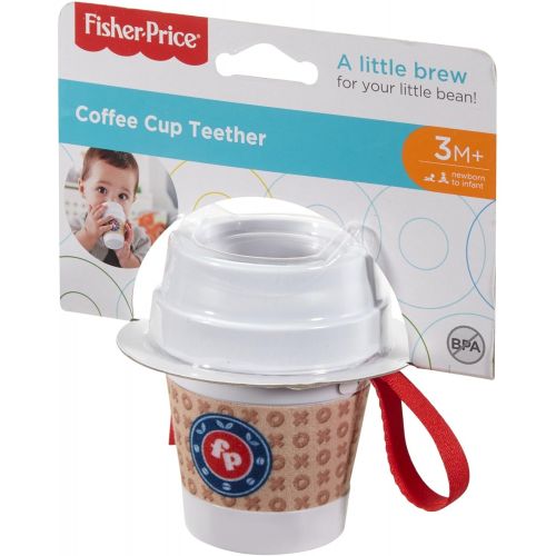  Visit the Fisher-Price Store Fisher-Price Coffee Cup Teether