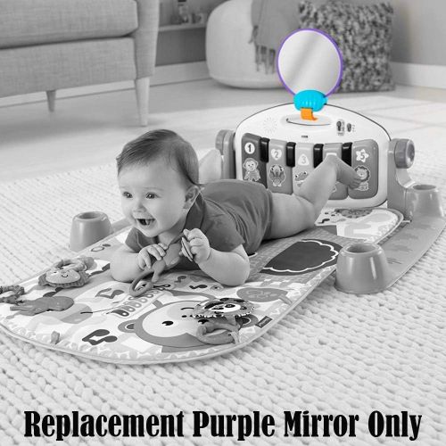  Visit the Fisher-Price Store Fisher-Price Replacement Parts for Kick n Play Piano Deluxe Kick n Play Piano Gym FGG45 ~ Replacement Purple Mirror