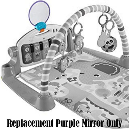  Visit the Fisher-Price Store Fisher-Price Replacement Parts for Kick n Play Piano Deluxe Kick n Play Piano Gym FGG45 ~ Replacement Purple Mirror